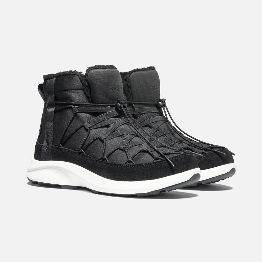 Keen Chukka Kängor Dam Svarta/Vita - Uneek Snk Waterproof - 952136NLH
